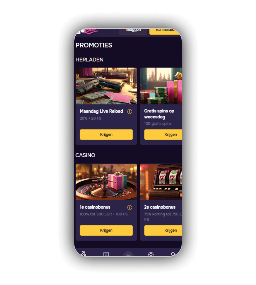 Promotie van het GtBet Casino NL