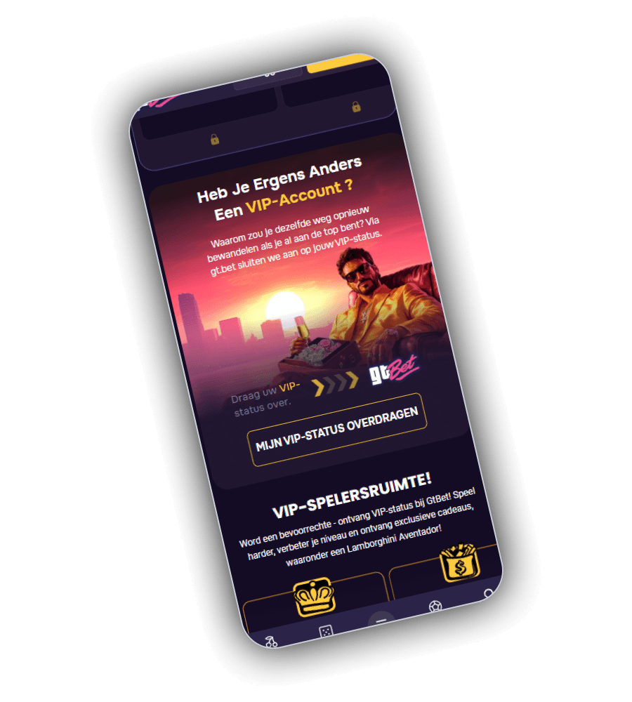 VIP-club van het GtBet Casino NL
